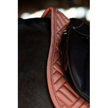Tapis de selle Equestrian Stockholm jumping Modern Coral Rose