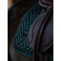 Tapis de selle Equestrian Stockholm jumping Modern Dramatic monday Vert