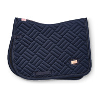 Tapis de selle Equestrian Stockholm jumping Modern Lagoon blush Bleu