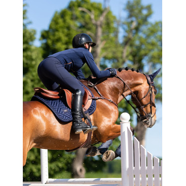 Equestrian Stockholm springzadelpad Modern Lagune blush Blauw