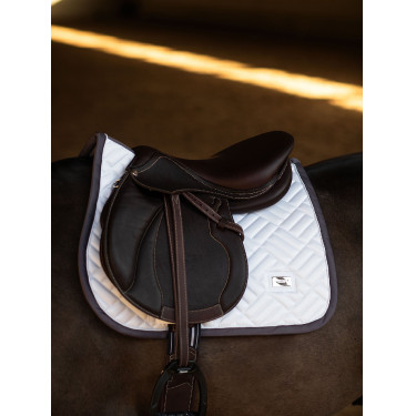 Equestrian Stockholm springzadelpad Modern Donker paars wit