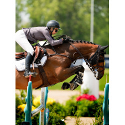 Equestrian Stockholm springzadelpad Modern Donker paars wit