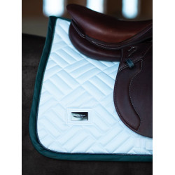 Tapis de selle Equestrian Stockholm jumping Modern Blanc dramatic monday