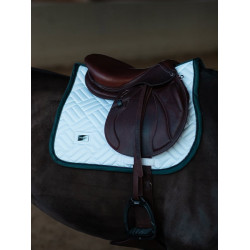 Tapis de selle Equestrian Stockholm jumping Modern Blanc dramatic monday