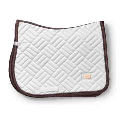 Tapis de selle Equestrian Stockholm jumping Modern Blanc moonless night