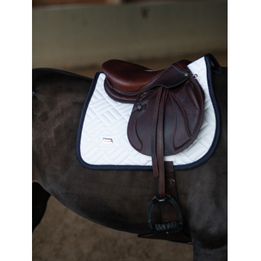 Tapis de selle Equestrian Stockholm jumping Modern Marine Bleu marine Tapis de selle Equestrian Stockholm jumping Modern Marine Bleu marine