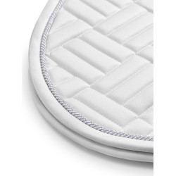 Tapis de selle Equestrian Stockholm jumping Modern Blanc perfection Tapis de selle Equestrian Stockholm jumping Modern Blanc perfection