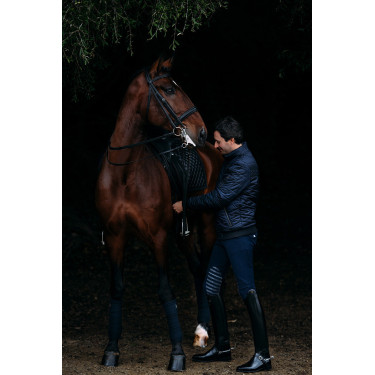 Heren bomberjack Equestrian Stockholm Marine Marineblauw