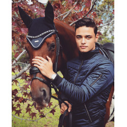 Heren bomberjack Equestrian Stockholm Marine Marineblauw