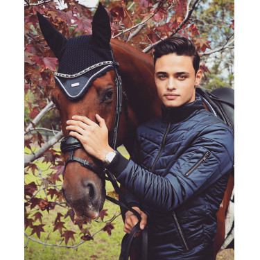 Veste bomber Equestrian Stockholm homme Marine Bleu marine