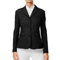 Veste de concours Equestrian Stockholm Classic femme Noir edition