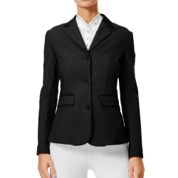 Veste de concours Equestrian Stockholm Classic femme Noir edition