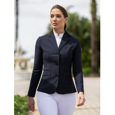 Veste de concours Equestrian Stockholm Classic femme Marine Bleu marine Veste de concours Equestrian Stockholm Classic femme Marine Bleu marine