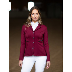 Wedstrijdjasje Equestrian Stockholm Select dames Bordeaux