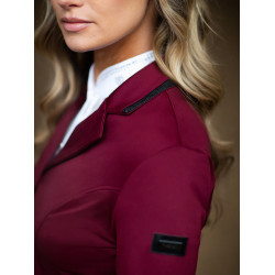 Veste de concours Equestrian Stockholm Select femme Bordeaux