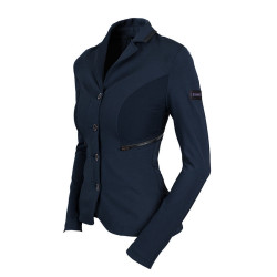 Wedstrijdjasje Equestrian Stockholm Select dames Marine Marineblauw