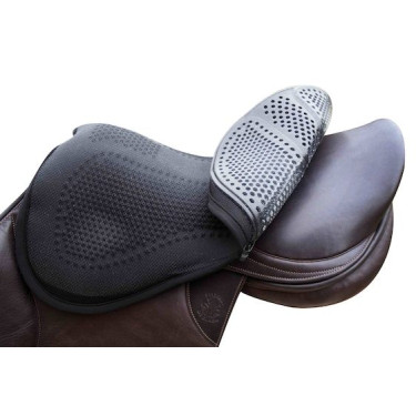 Couvre-siège gel Acavallo Noir
