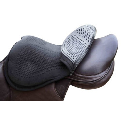 Gel zadelhoes In Acavallo 10 mm Dressuur Zwart