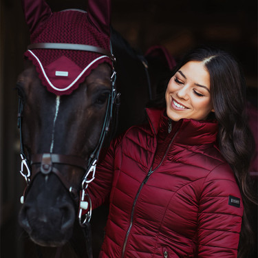 Dames lichtgewicht vest Equestrian Stockholm Classic Bordeaux Dames lichtgewicht vest Equestrian Stockholm Classic Bordeaux