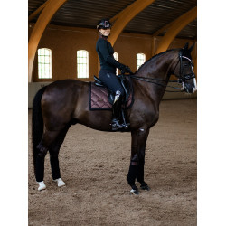 Veste polaire Equestrian Stockholm femme Acajou scintillant