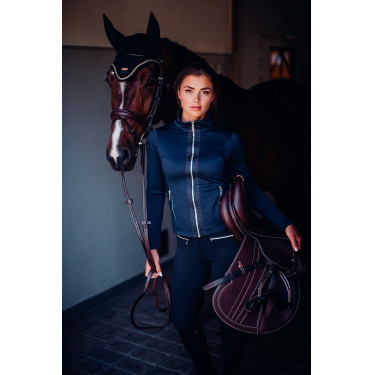 Veste polaire Equestrian Stockholm femme Marine Bleu marine