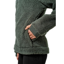 Veste polaire Teddy Equestrian Stockholm femme Vert avenue