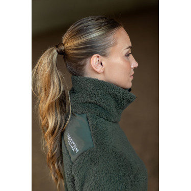 Veste polaire Teddy Equestrian Stockholm femme Vert avenue