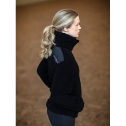 Veste polaire Teddy Equestrian Stockholm femme Noir