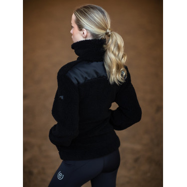 Veste polaire Teddy Equestrian Stockholm femme Noir