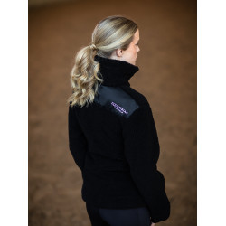 Veste polaire Teddy Equestrian Stockholm femme Noir