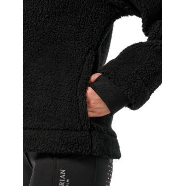 Veste polaire Teddy Equestrian Stockholm femme Océan sombre