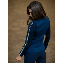 Dames mouwloos vest Equestrian Stockholm Modern Tech Marine moderne tech