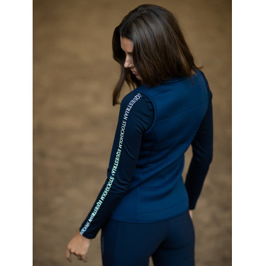 Veste sans manches Equestrian Stockholm femme Modern Tech Marine modern tech