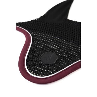 Paardenoorkap ProConfort Dynax Zwart / bordeaux Paardenoorkap ProConfort Dynax Zwart / bordeaux