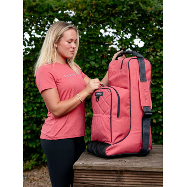 Bom- en laarzentas LeMieux Veenbes Roze Bom- en laarzentas LeMieux Veenbes Roze