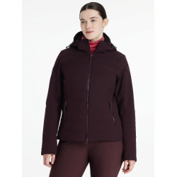 Veste Hybride LeMieux imperméable Brooke femme Damson Violet
