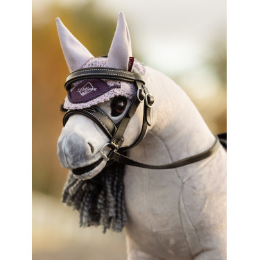 Bonnet anti-mouches pour jouet Mini Poney LeMieux Lilac Violet