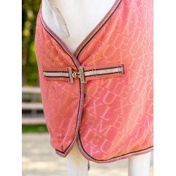 Polaire Deken Monogram Arika LeMieux Veenbes Roze Polaire Deken Monogram Arika LeMieux Veenbes Roze
