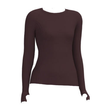 T-shirt manches longues LeMieux sans coutures Britney Damson Violet