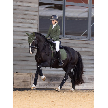 Tapis de dressage LeMieux Essence Square Vert pin Tapis de dressage LeMieux Essence Square Vert pin