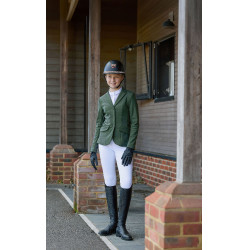 Veste de concours LeMieux Kennedy Young Rider Vert pin Veste de concours LeMieux Kennedy Young Rider Vert pin