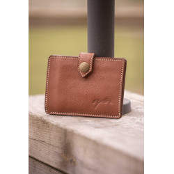 Porte-Carte Pénélope Cartoon Cognac Marron