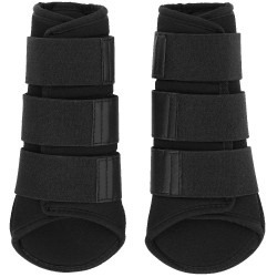 Gesloten peesbeschermers Riding World Zwart