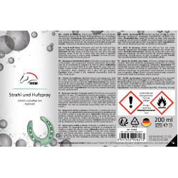 HKM straalhoefverzorgingsspray Wit