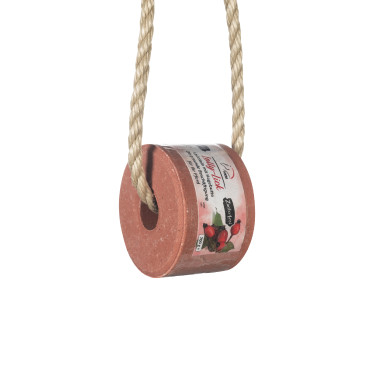 Gearomatiseerde liksteen Lolly Lick set van 2 HKM Hondsroos / appel