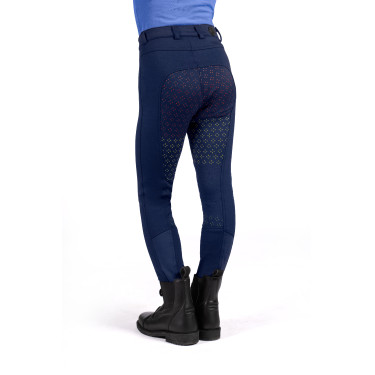 Pantalon Mia fullseat in siliconen HKM Donkerblauw