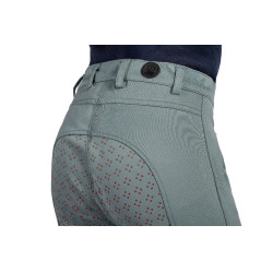 Pantalon Mia fullseat in siliconen HKM Salie Violet Pantalon Mia fullseat in siliconen HKM Salie Violet
