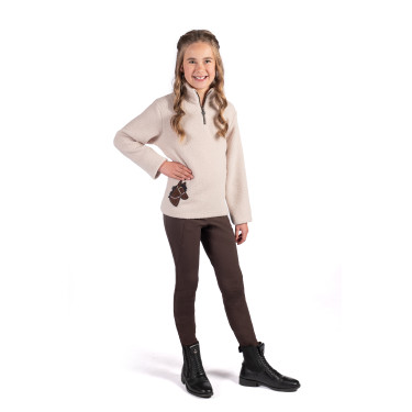 Legging Mia volledig siliconen zitvlak HKM Donkerbruin Legging Mia volledig siliconen zitvlak HKM Donkerbruin