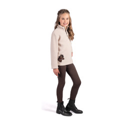 Legging Mia volledig siliconen zitvlak HKM Donkerbruin Legging Mia volledig siliconen zitvlak HKM Donkerbruin