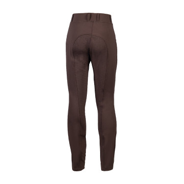 Legging Mia fond 1/1 en silicone HKM Marron foncé Legging Mia fond 1/1 en silicone HKM Marron foncé